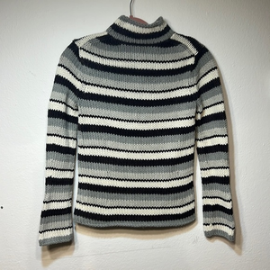 GAP Y2K vintage stripped‎ knit sweater size medium